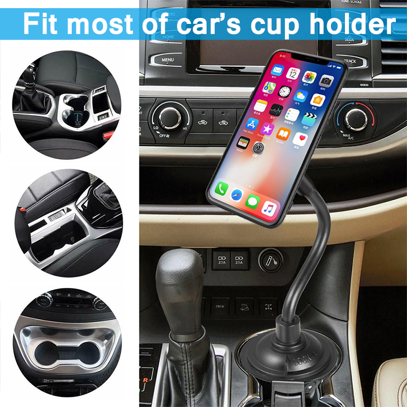 Universal Car Telephone Stand Cup Holder Stand Drink Bottle Mount Support Smartphone Mobile Phone Accessories Holder Support