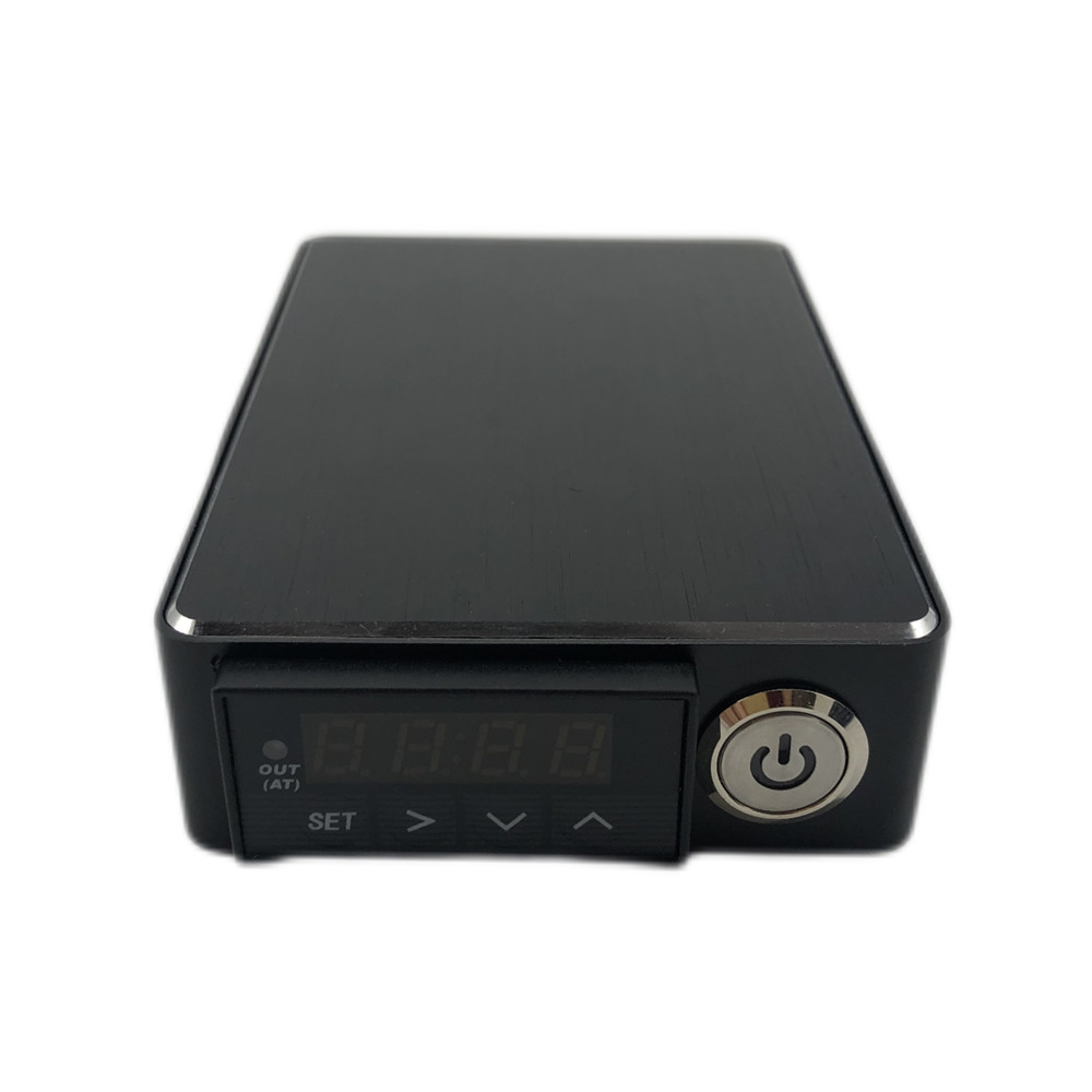 Dual Button Enail Electric Digital PID Controller with GX16 5 Pin DEN Plug and US/EU/AU/UK Power Cable