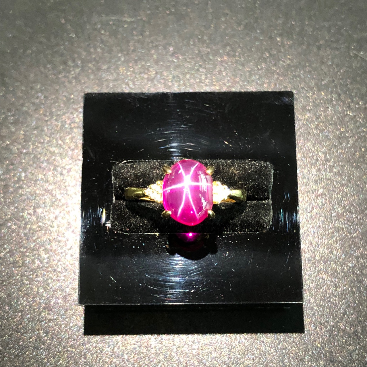 Natural Star Sapphire Ruby VVS Loose Gemstones for Making Diy Wedding Jewelry Gem