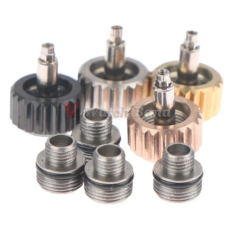 7mm Watch Crown for Rolex Submariner Series Watch Crowns Waterproof Replacement Accessories Repair Tools High Quality Crowns
