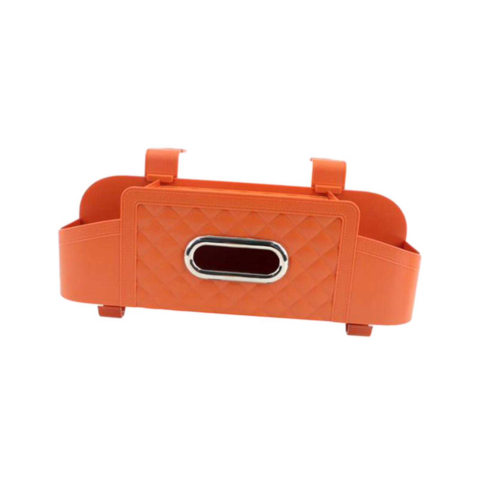 Car Backseat Organizer Tissue Box Automotive Accessories under Seat Auto Back Seat Paper Bag Cup Holder Seat Back Storage Box