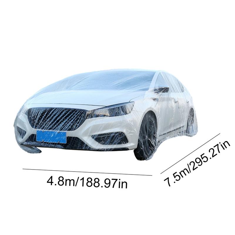 Universal Transparent Car Cover Awning Tent for car trucks Windproof Water Resistant Tent Auto Full Cover Sun Shade Protection