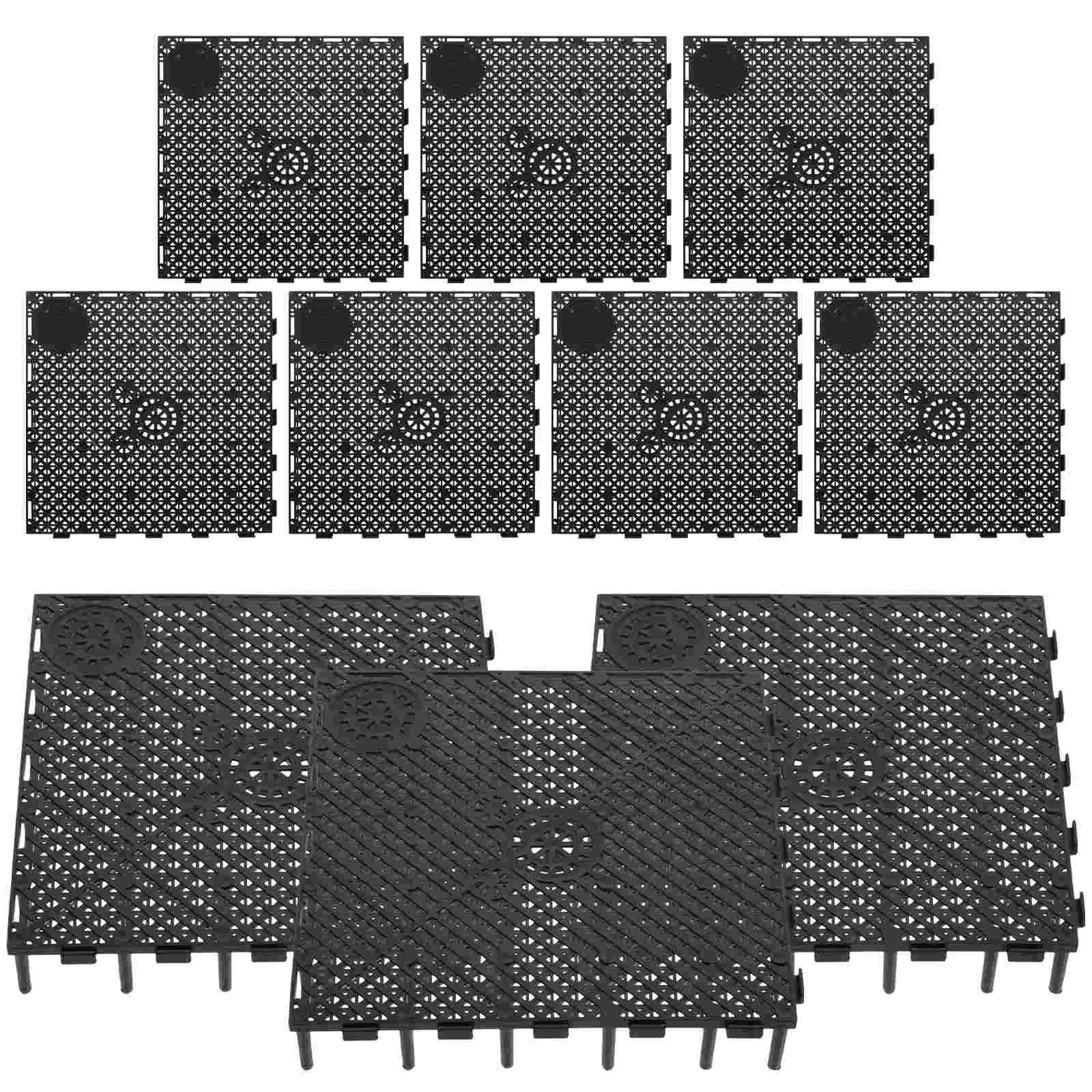 20 Pcs Filter Plate Turtle Aquarium Divider Floss for Fish Tank Filters under Gravel Plates PVC