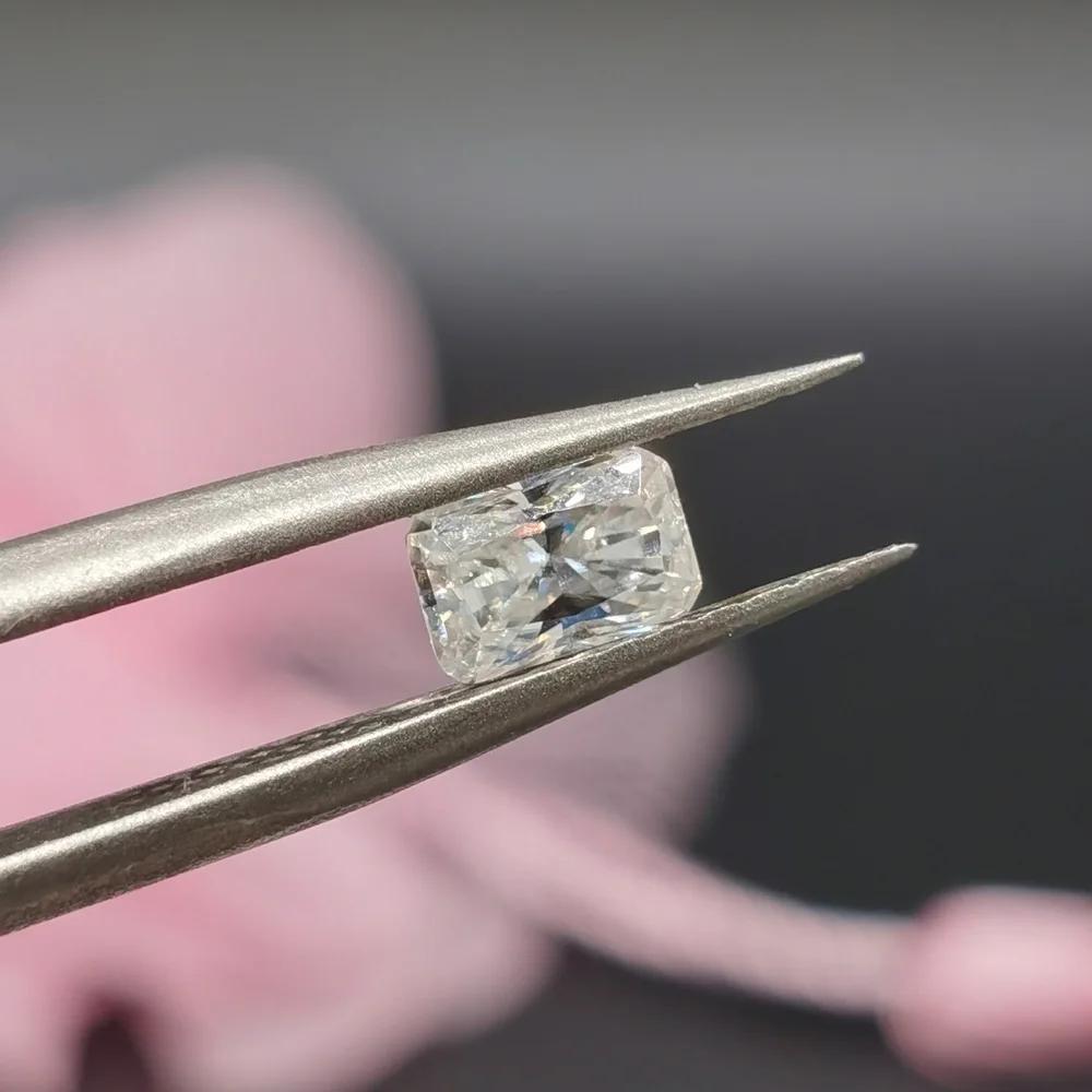 4mm*6mm Radiant Cut Moissanite Loose Germstone VVS Grade D Color Moiisanite for Jewelry DIY