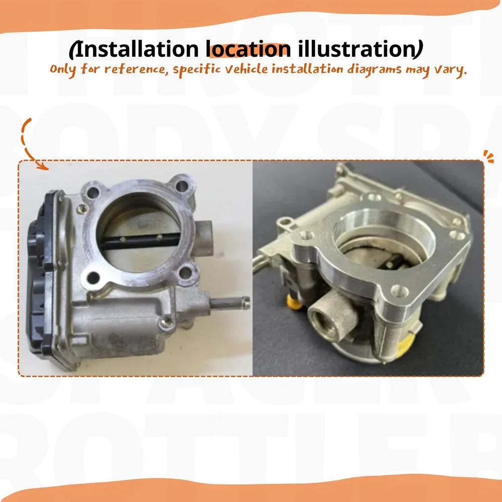 Throttle Body Spacer for Toyota Corolla Cross ZVG11 ZVG15 2ZR-FXE 2020-2023 Gasket Horsepower Torque Enhancement Upgrade Qty(1)