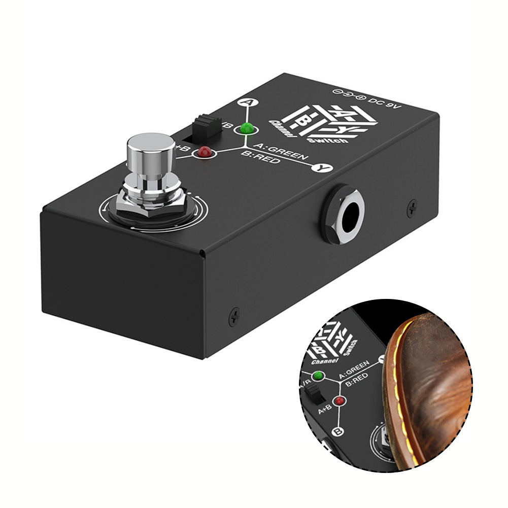 1pc ABY Guitar Effect Pedal Bidirectional Circuit Processor Bidirectional Circuit Selector For Electric Guitars Basses Parts