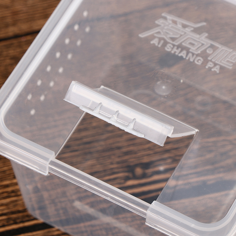 1PCS Reptile Tank Insect Spiders Tortoise Lizard Acrylic Transparent Breeding Box Vivarium Lid Reptile Pet Product