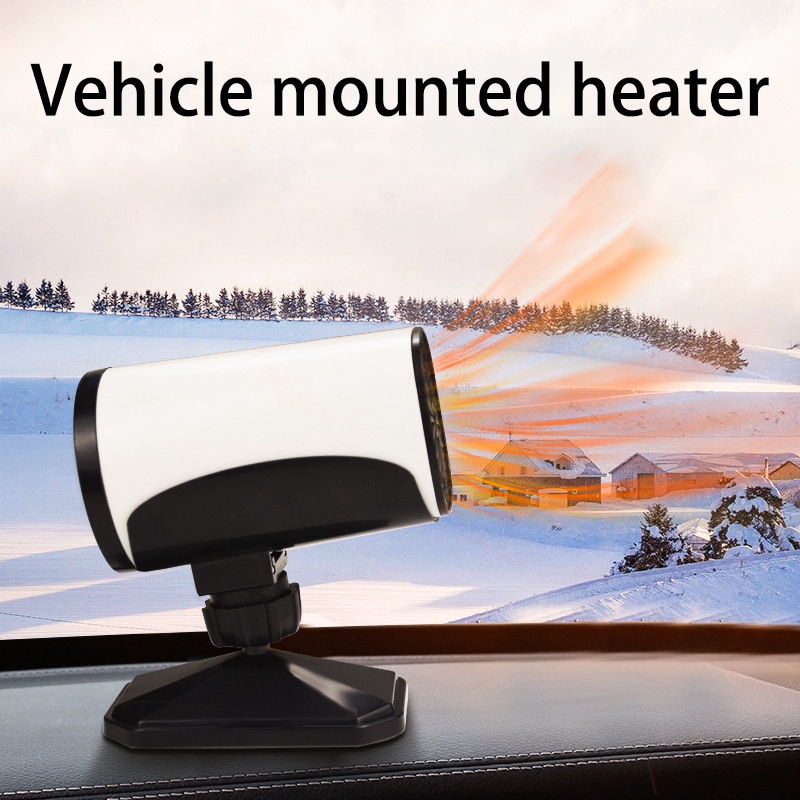 Car Heater Portable 2 In 1 Car Fan With Heating And Cooling Winter Auto Car Van Heater Defroster For Windshield 12V 150W