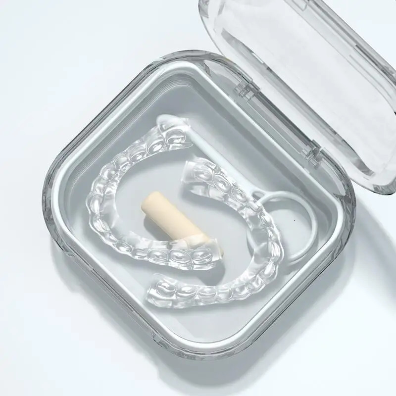 Dental Orthodontic Invisalign Retainer Case Denture Bath Storage Box Mouth Guard Container Dentistry Teeth Braces Organizer 240520