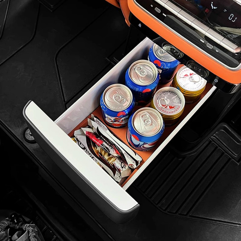 Car Refrigerator Stotage Box Beverage Anti Slip Holder Interior Accessories For Leading Ideal Li Xiang Auto L9 Max 2022 2023