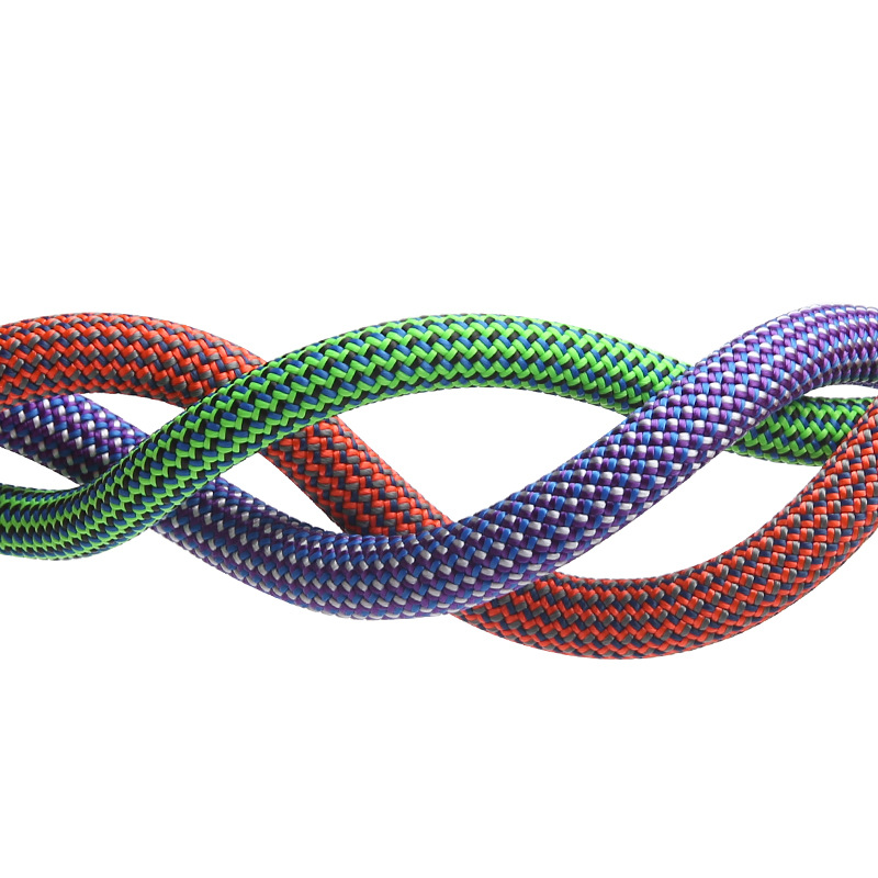 9.8mm Diameter Dynamic Rope, Safety Rope For Outdoor Climbing, High-Altitude Operation, Speed, Descent, Mountain Climbing, P50