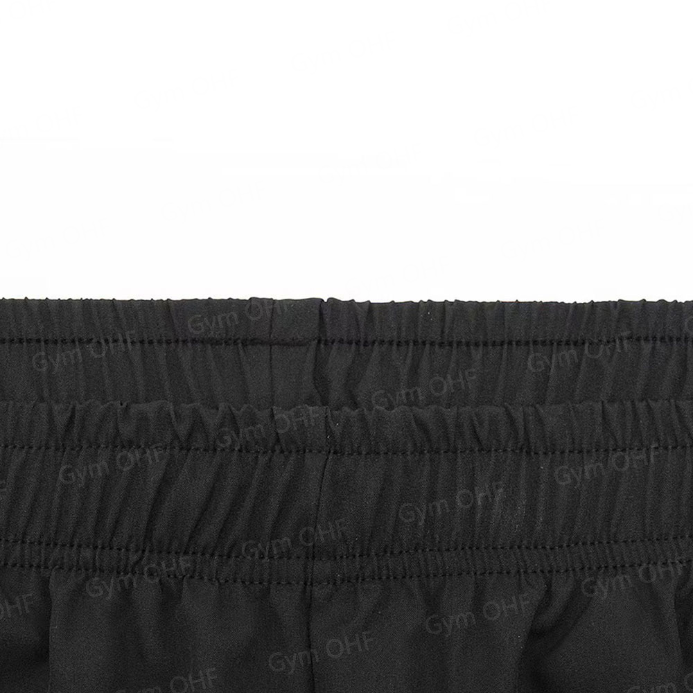 Men's Running Shorts Black Sports Shorts Summer Breathable Quick Drying Capris With Pockets Casual Loose Shorts