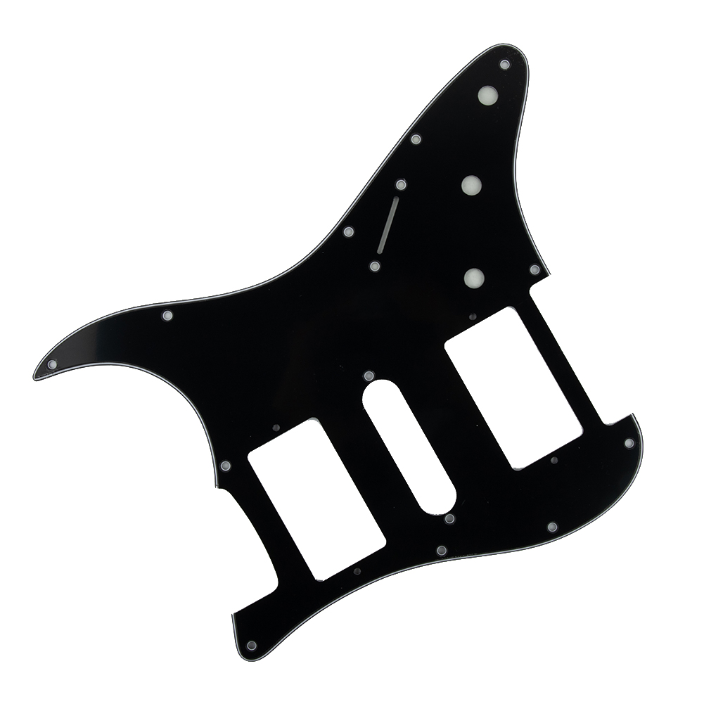 Guard Guitar Pickguard Musical Instruments For Strat SQ Style Guitar Pvc 3 Ply 11 Holes Guard Double Pickguard Hsh Double Single