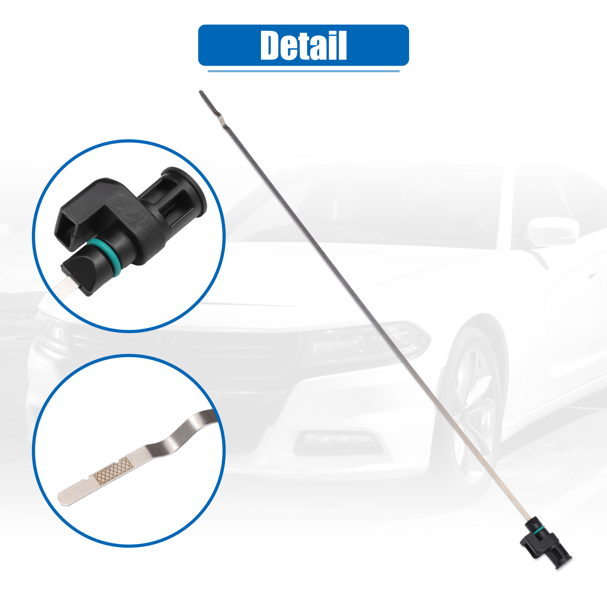 UXCELL Engine Oil Level Indicator Dipstick for Nissan Altima 2007-2021 for Nissan Maxima 2006-2008 No.31086-JA00A Black