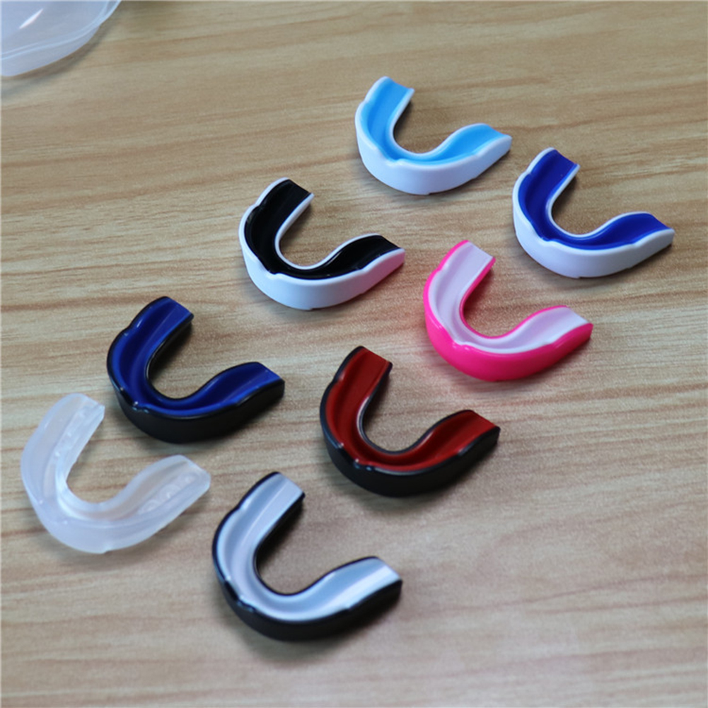 10pcs Sports Mouth Guard Mouth Guard Adults Junior Mouth Guard Sports Mouthguard for Football Wrestling Hockey Lacrosse Boxing