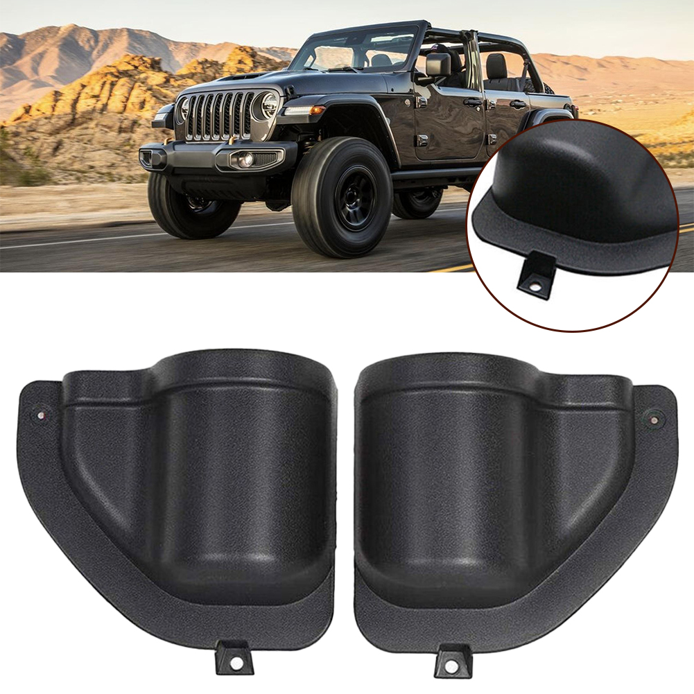 2X Auto Front Door Pocket Storage Box For Jeep Wrangler JL 2018 2019 2020 2021 2022 2023 2024 Stowing Tidying Accessories
