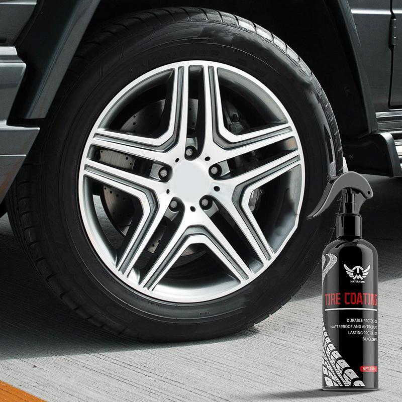 Tire Coating Shine Permanent Multipurpose Car Tire Wheel Polishing Blackening Agent Auto Tire Refurbishing Coating Agent