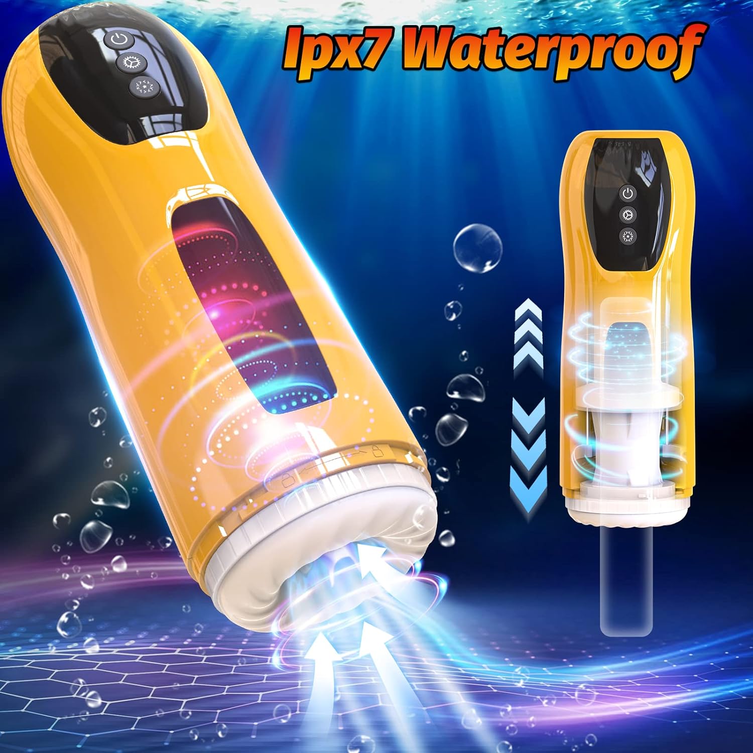 Automatic Male Masturbators Cup Electric Realistic Vaginal Pocket Pussy Penis StrokerBlowjob Adult Sex Toys for Men Pleasure