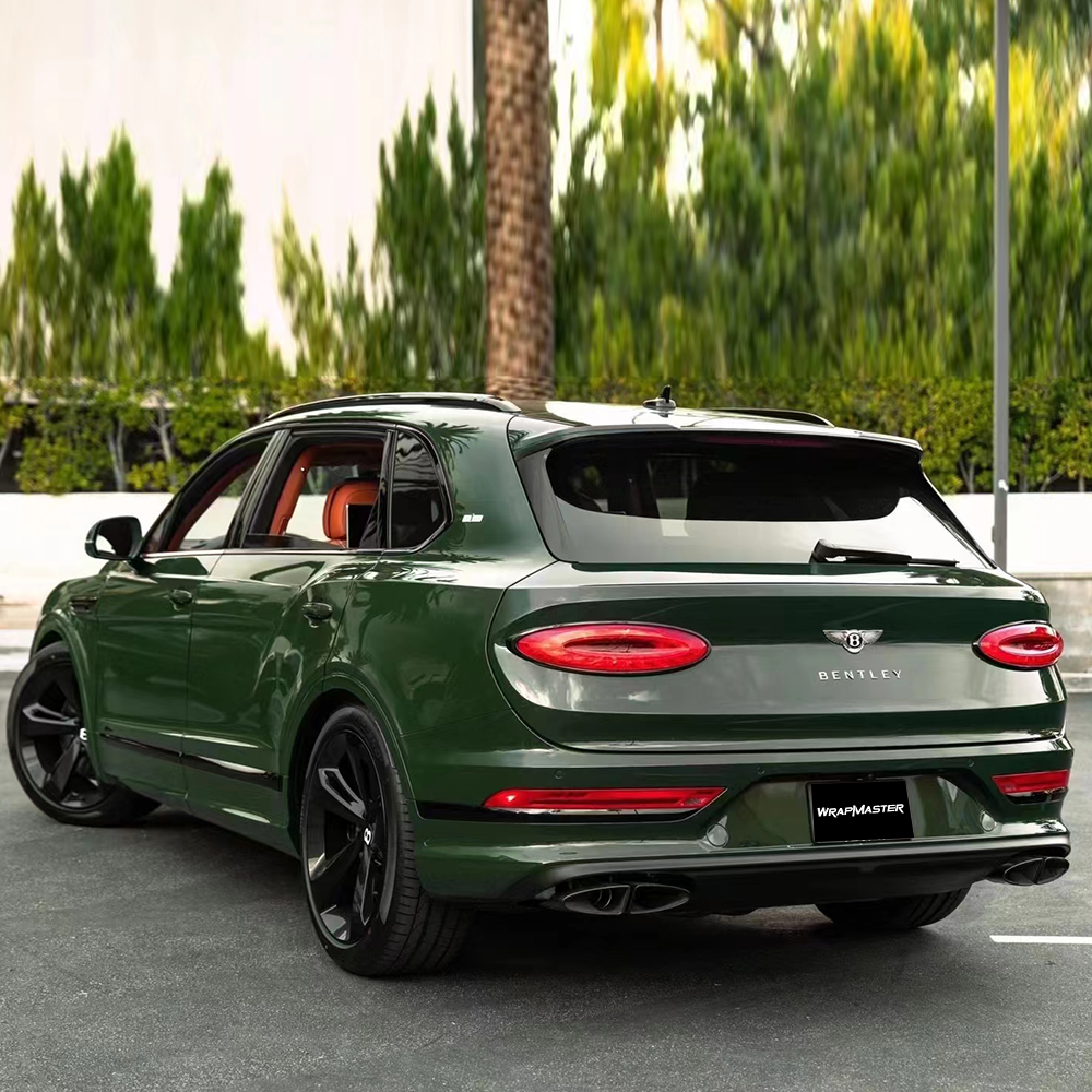 Wrapmaster 5M/10M/18M High Level PET Liner Viridis Green Automotive Vinyl Wrap Car Whole Body Stickers