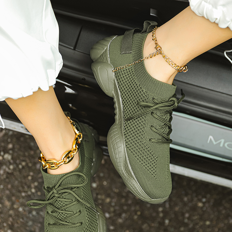 Platform for Women Sneakers Mesh Flat Comfort Casual Walking Breathable Fashion Running Sports Vulcanized Shoes 4 Platm Comt