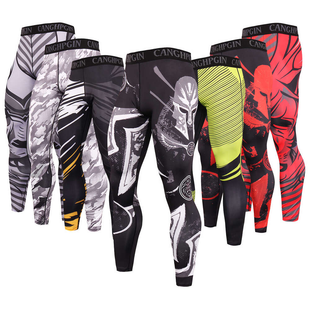 Ddmytiger Tight For Men S Sports Basketball Leggings High Elasticity Compression Pants Running Training Quick Drying Fiess H