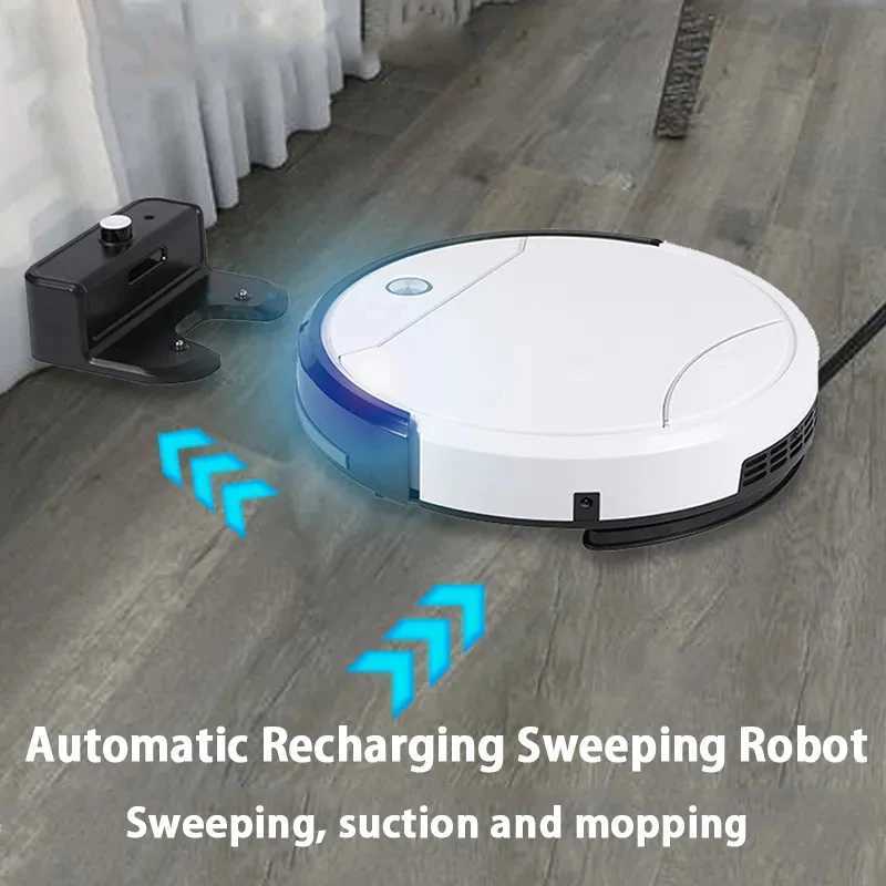 Robotic Vacuums New Robot Vacuum Cleaner Automatic Charging Aspiration Drag Intelligent Home Appliance Sweeping Robot Planning Electric Sweeper J24051