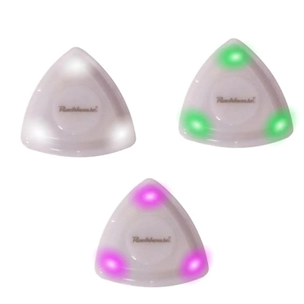 LED Glowing Guitar Pick Unique Picks For Bass Electric Guitar Acoustic Guitar Mandolin And Bass Touch Luminous Guitar Plectrum