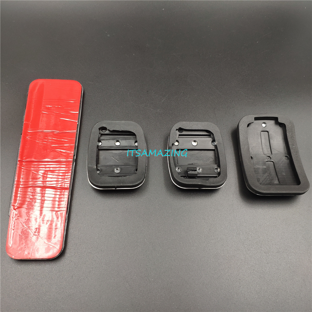 Car Aluminium Modified Pedal Kit For Peugeot 308 308s 408 3008 5008 gt Gas Brake Antiskid Metal Pad Cover,Decorative Accessories