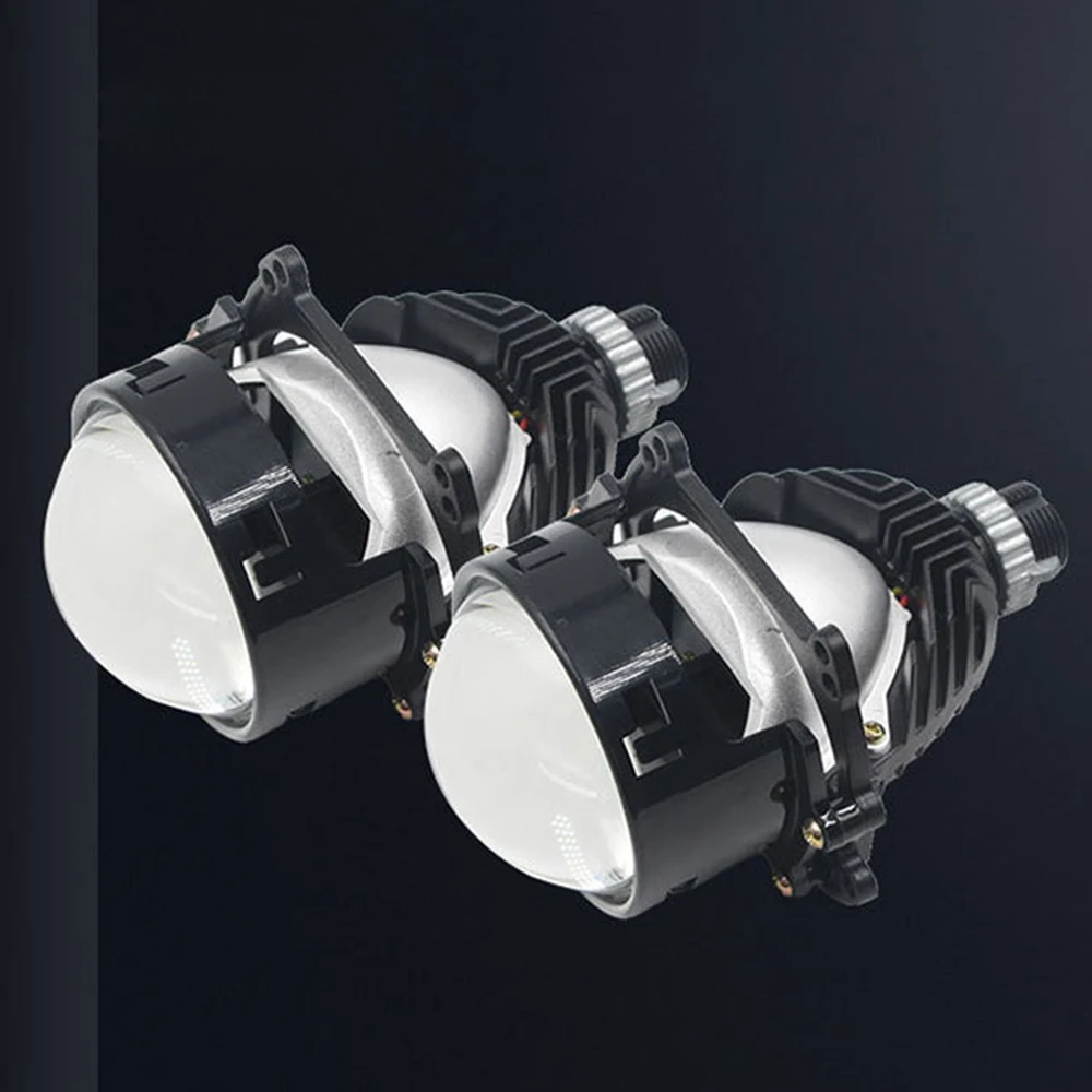 3.0 Inch Mini Bi LED Projector Lens Car Retrofit Kit H7 H4 9005 9006 Auto Light Lenses For Headlights Accessories Motorcycle