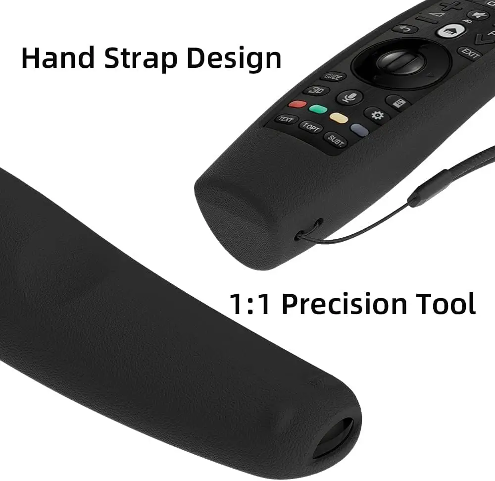 Silicone Remote Cover For LG AN-MR20GA AN-MR19BA AN-MR18BA AN-MR650A AN-MR600, Protective Case for LG Smart TV Magic Remote
