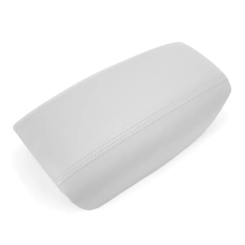 For S80 1999-2006 Car Leather Armrest Center Console Lid Cover Pad Car Center Console Armrest Lid Storage Box Cover