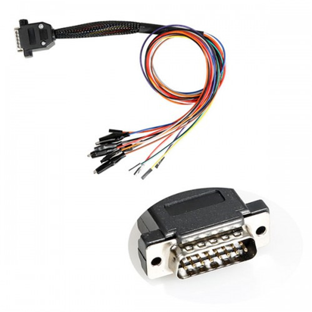 Adapter F32GN037C Diagnostic Cable 14P 600KT02 DB15 MED17-EDC17 for KTAG/Bench/Flash 67IN1 ECU Programmer