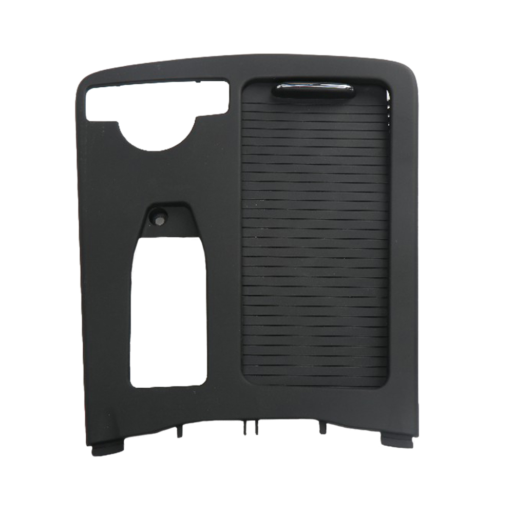 Central Console Drink Cup Holder Cover Accessories Center Console Storage Box Panel Trim for Mercedes Benz W204 W212 W207