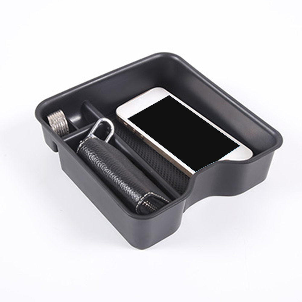 1PCS Car Storage Box For Range Rover L460/For Range Rover Sport 2023 ABS Central Control Armrest Box Storage Box Black Part