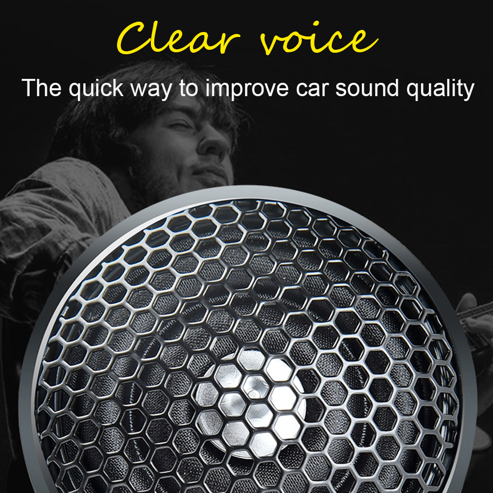 2pcs 150W Car Tweeter Loudspeaker 4Ohm Silk Film Audio Subwoofer Speaker for Car Modification
