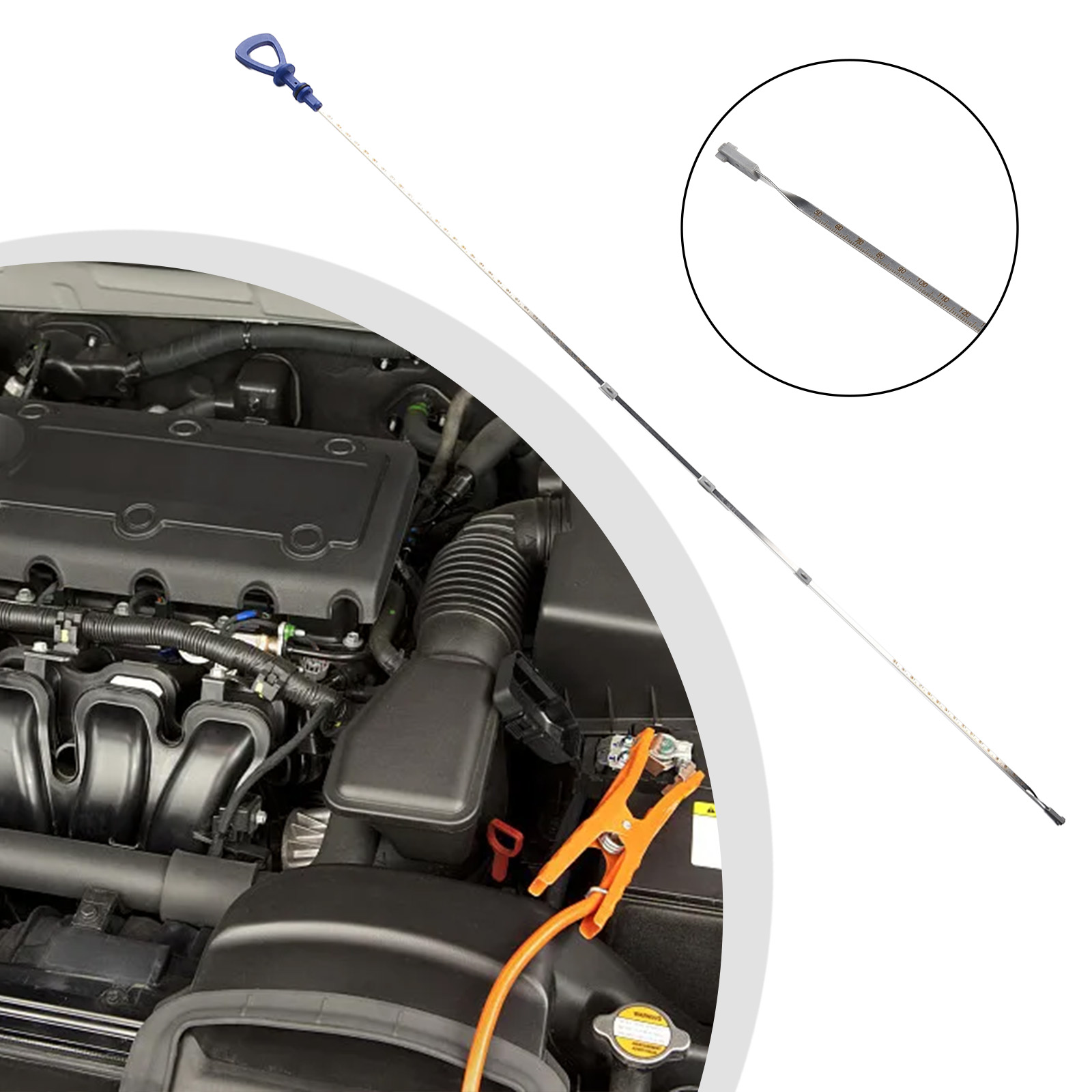 92.5cm Engine Oil Dipstick Motor Tool Oil Level 120589072100 For Mercedes For Benz C E S G Class Car Accessories