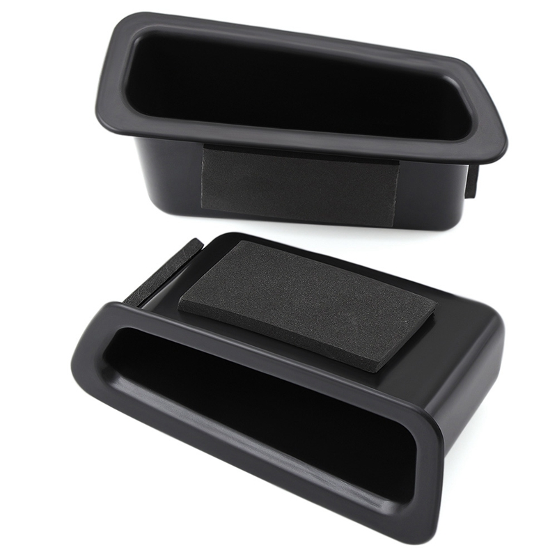 For XC60 2010-2017 Car Front Door Armrest Storage Box Container Holder Stowing Tidying Storage Boxes