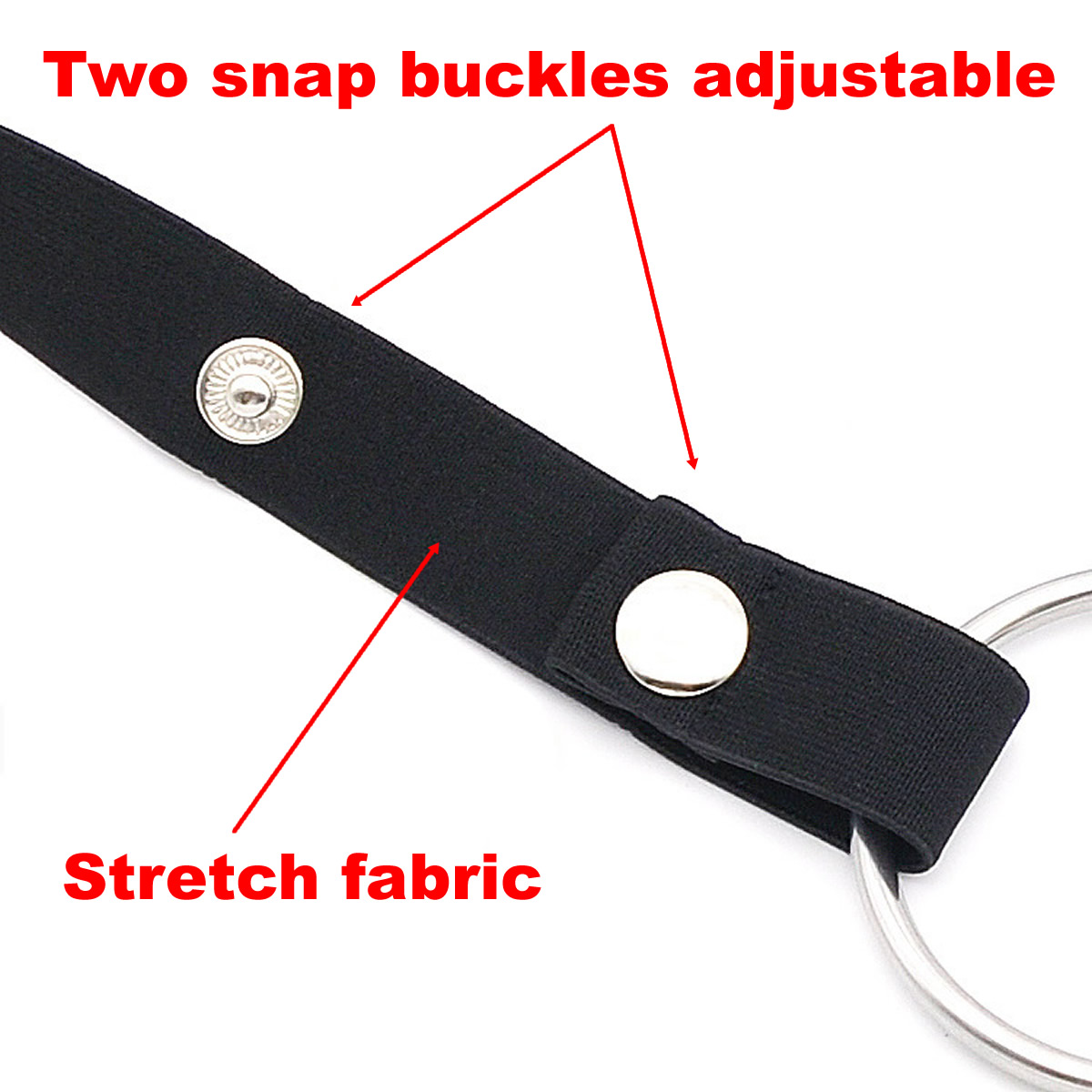 Freely Adjustable Auxiliary Belt 18+Male Chastity Cage Anti-off Device Elastic Band BDSM Bandage Adult Game Goods Sextoy for Ma