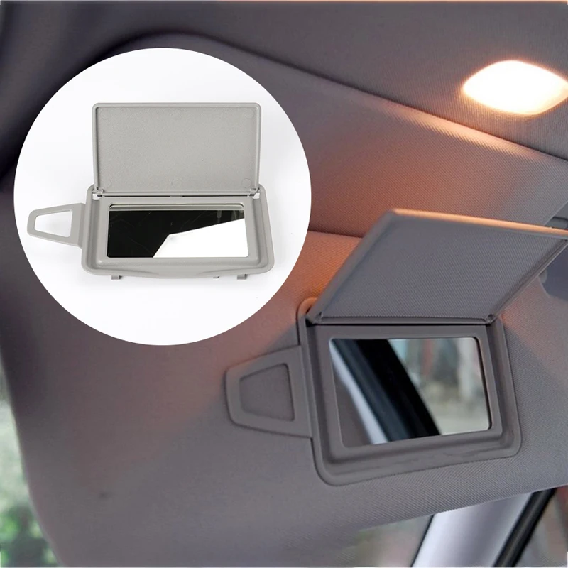 Car Interior Sun Shade Visor Makeup Cosmetic Mirror Cover For Mercedes Benz W211 E300 E320 E Class 2003-2008 Auto Accessories