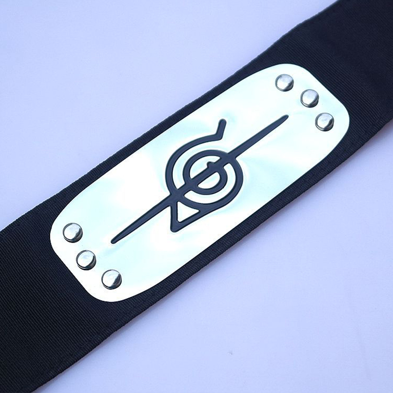 Naruto Kakashi Konoha Headband Cosplay Costumes Accessories Itachi Akatsuki Armband Toys Props Anime Party Halloween Gift
