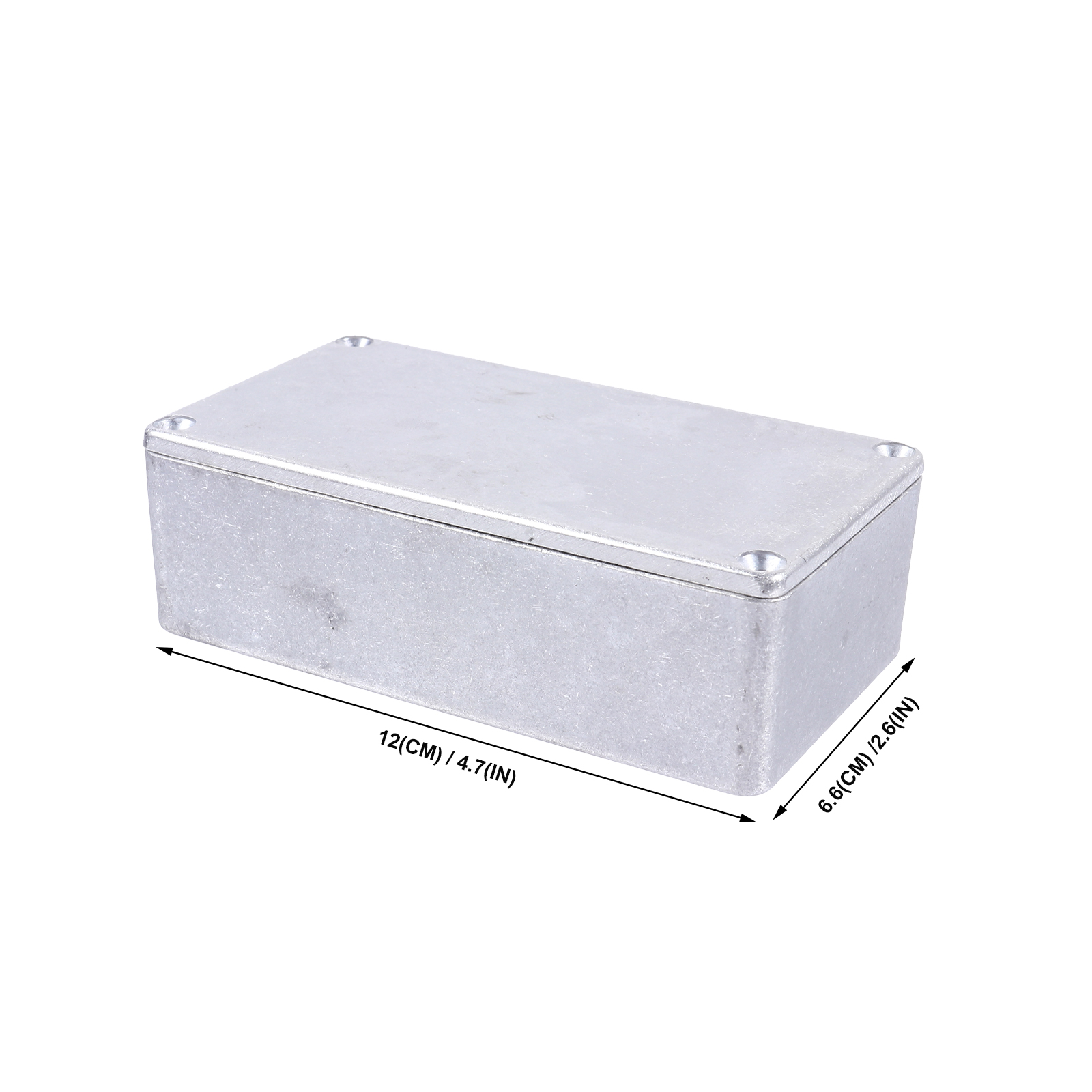 Hot 125B 1590LB Style Aluminum Case Stomp Box Case Metal Stomp Box Guitar Effects Pedal Enclosure Guitar Effects Pedal