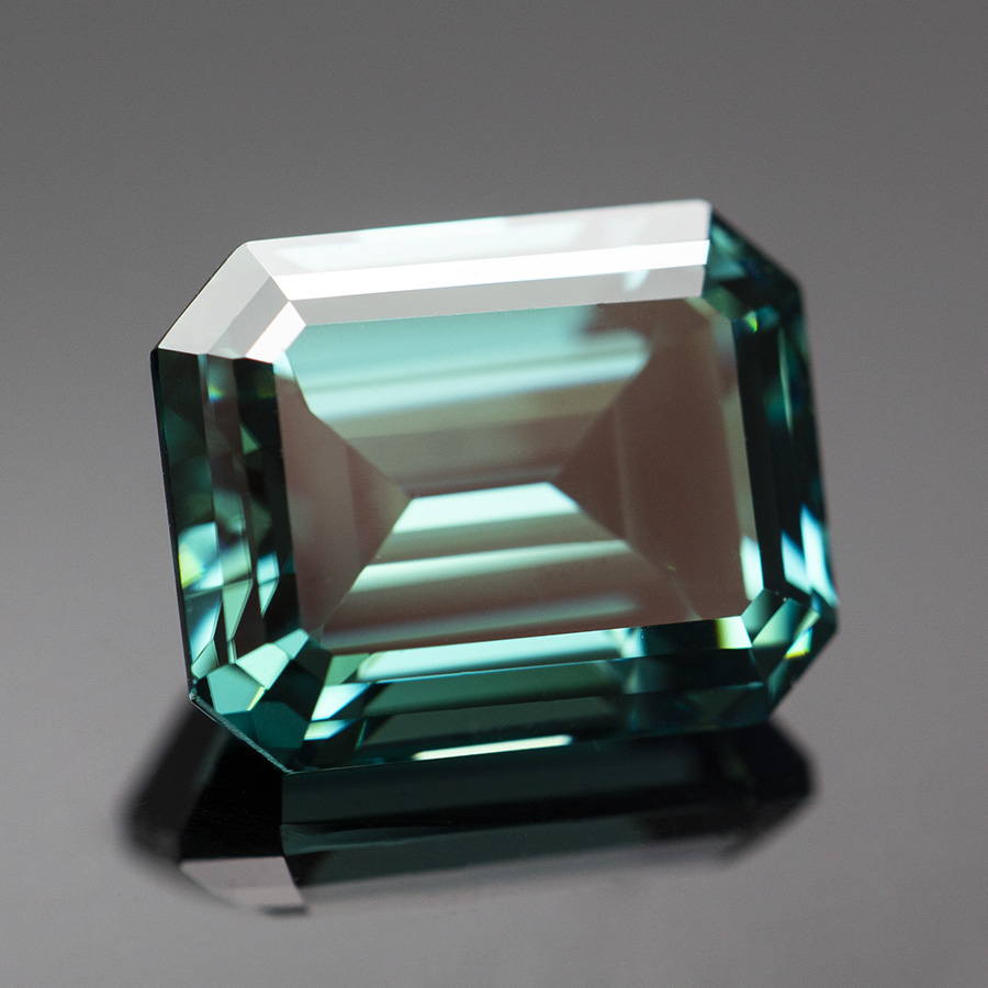 Top Green Moissanite Loose Stone Emerald Cut VVS1 GRA Certified Moissanita Gemstones Premium Lab Diamond Stone for Jewelry