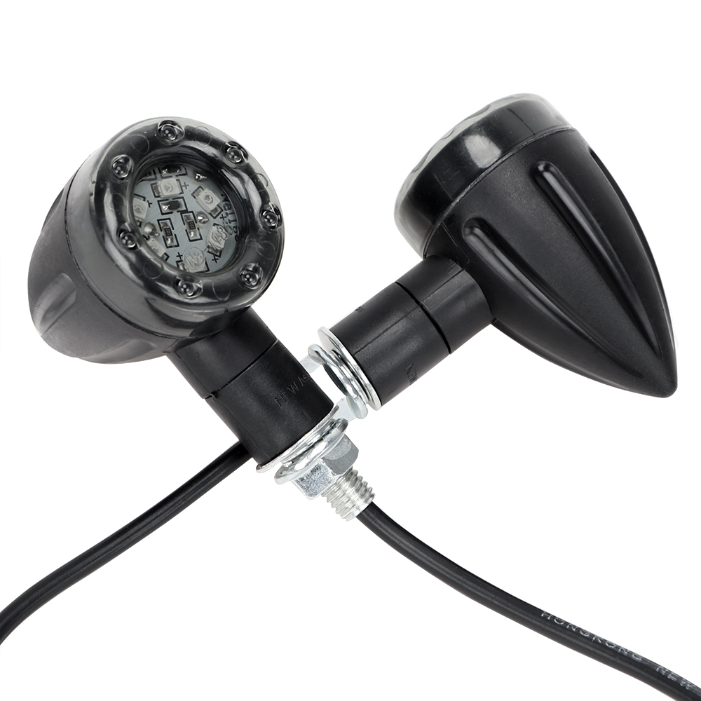 12V LED Motorcycle Brake Light Turn Signal Lamps Taillights Indicator Motorbike Dirt Pit Bike Accessories for BMW Honda Suzuki