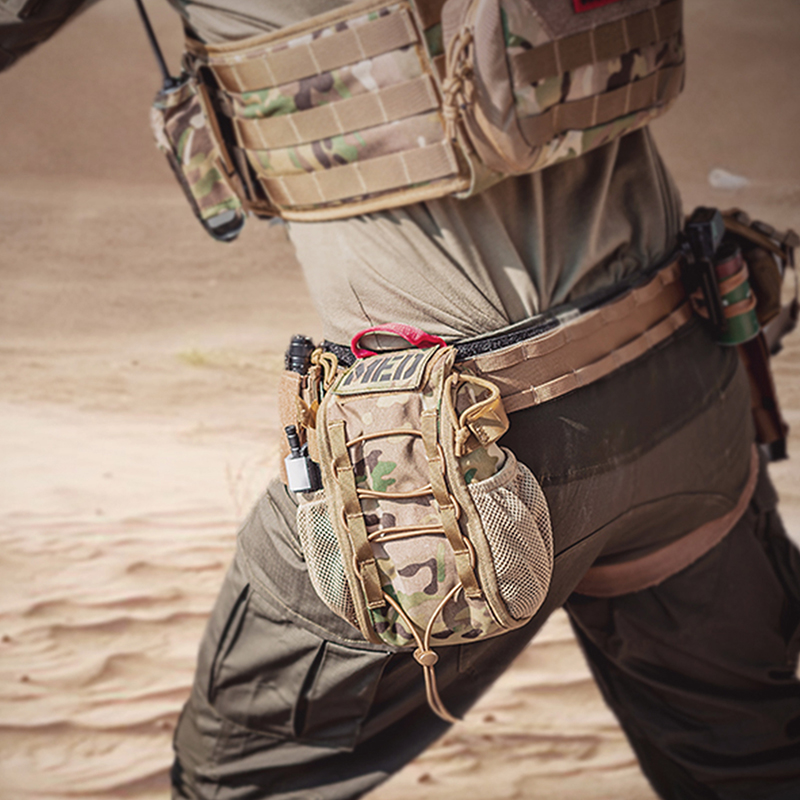 OneTigris IFAK Pouch - Large IFAK Molle Pouch Empty First Aid Bags Only Medical Trauma Kit Bag EMT Pouch MED Waist Bag Outdoor