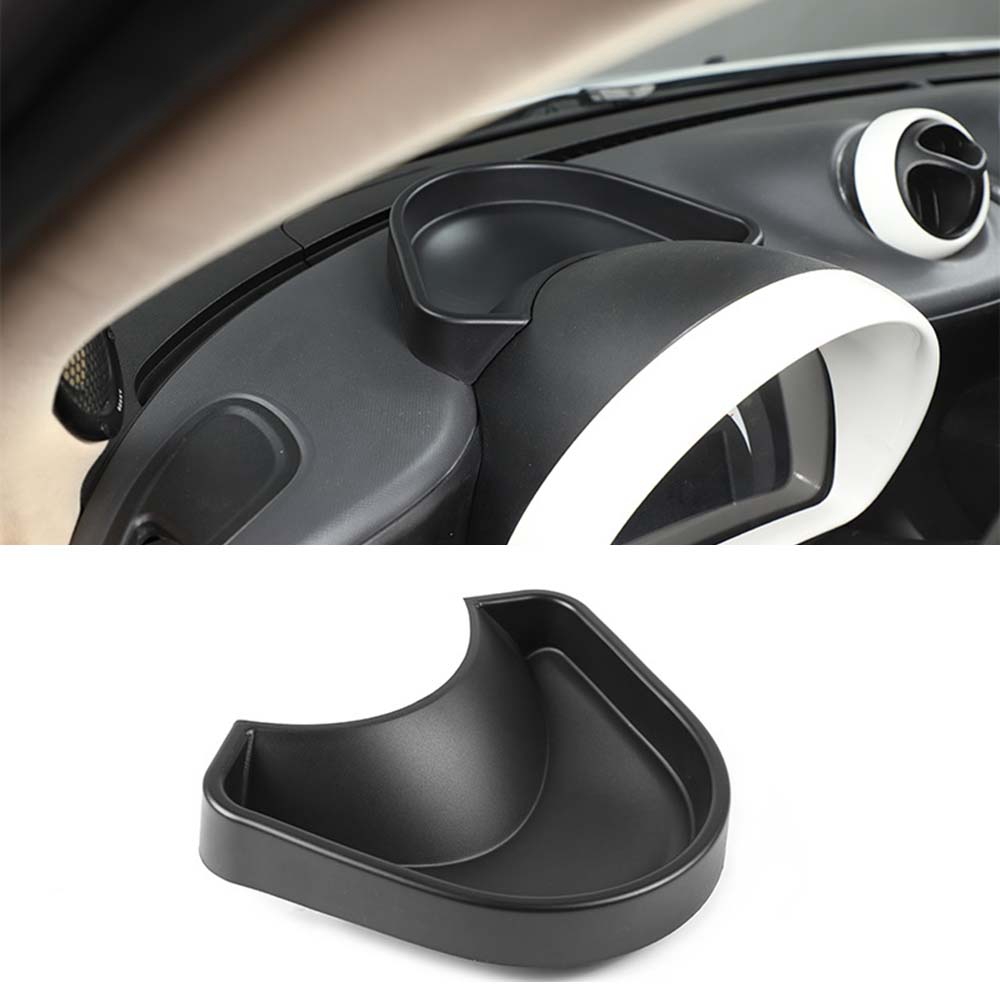 For Smart 453 Fortwo Forfour 2016-2021 Car Dashboard Storage Box Organizer Speedometer Rear Tissue Glasses Key Storage