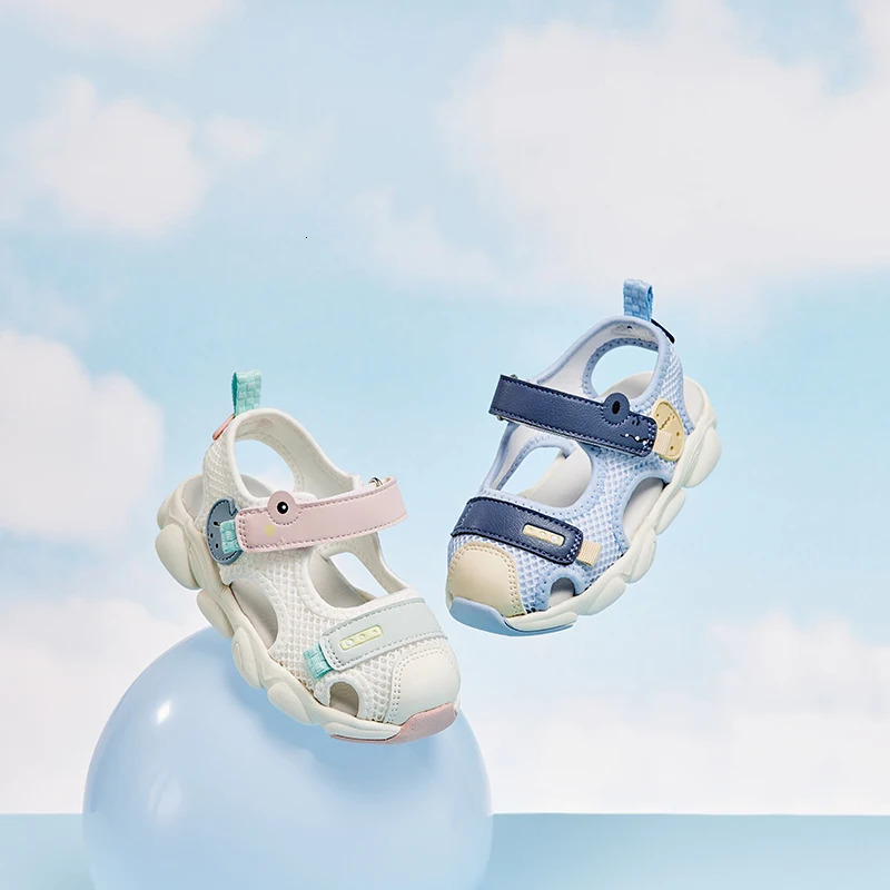 Dave Bella Children Sandals Summer Beach Water Sandals for Boy Girls Outdoor Non-slip Breathable Mesh Kids Shoes DB2234744 240513