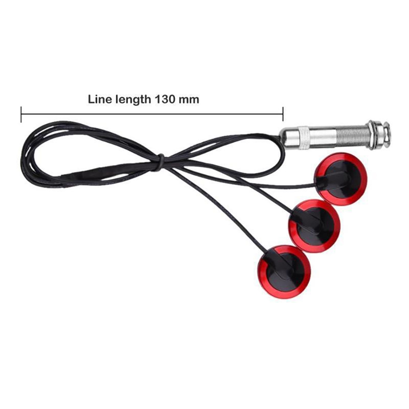 Guitar Pickup Professional Piezo Contact Microphone Pickup For Guitar Violin Banjo Mandolin Ukulele Guitar Accessories