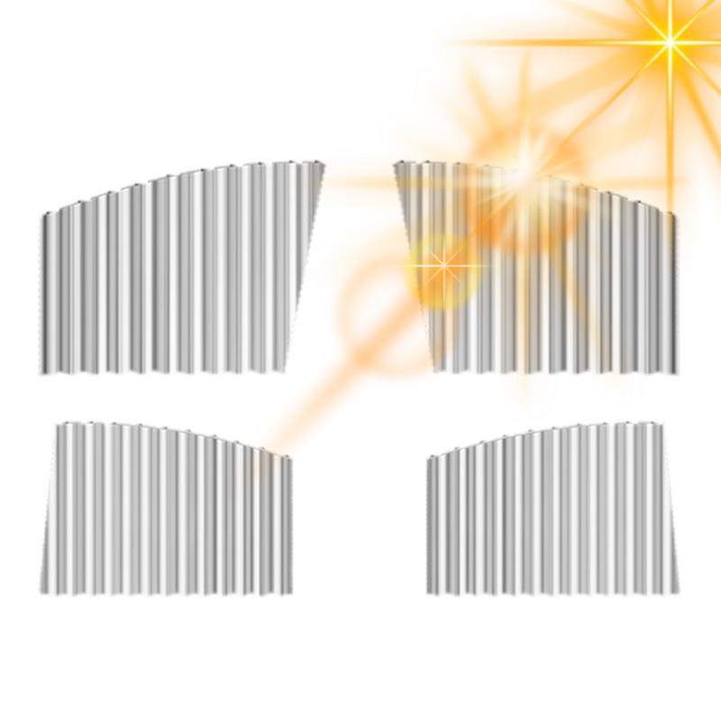 Magnetic Car Sun Shade Car Retractable Curtains Truck Blackout Curtains Car Side Window Sun Shade Car Front and Rear Sun Shade