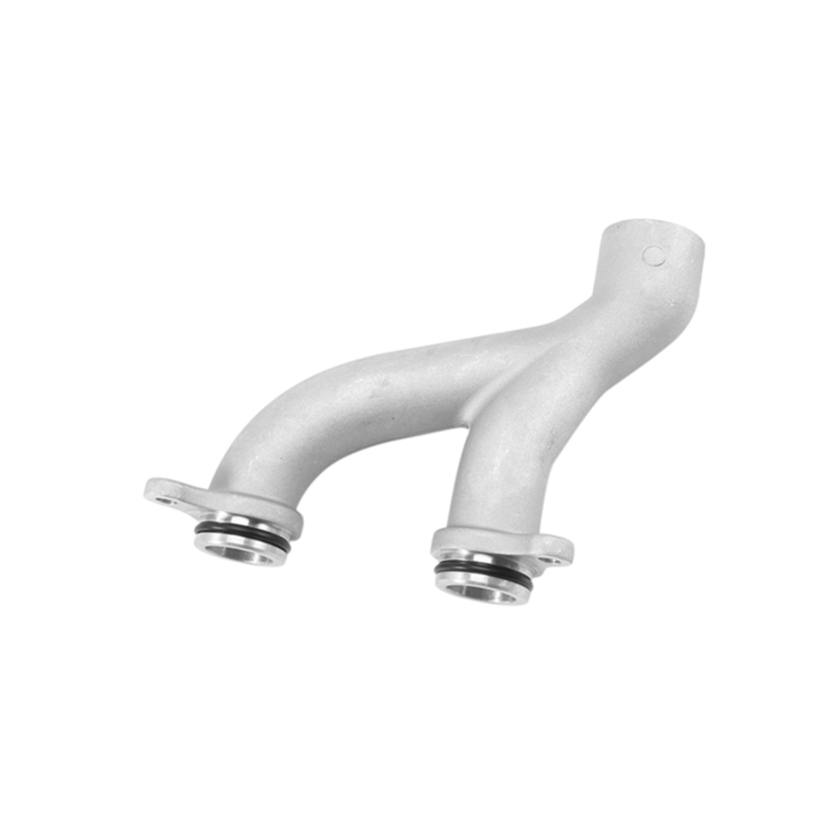 Car Aluminum Thermostat Water Outlet Tube Hose Upper LR090630 Lower LR092992 for Discovery 4 Range Rover Sport Velar