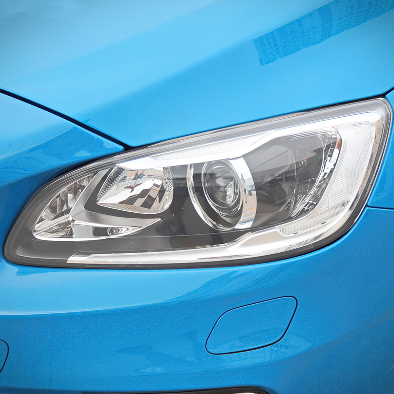 2 Pcs Car Front Light Transparent TPU Sticker Headlight Protective Film For XC90 XC40 XC60 S60 S90 V60 V90 Accessories